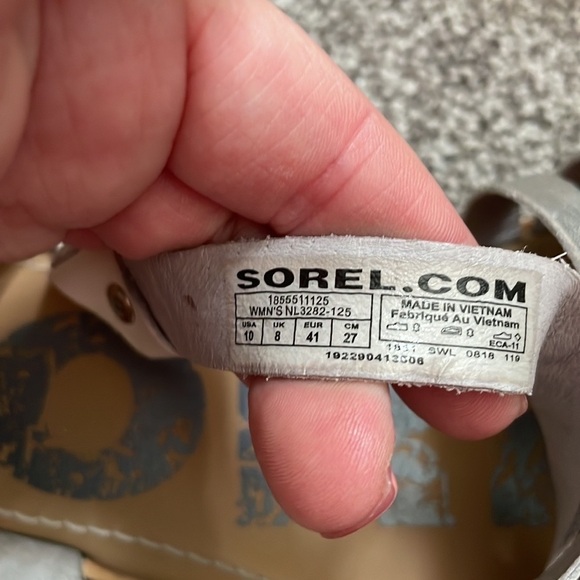 Sorel Leather Strappy Sandals - Picture 3 of 7